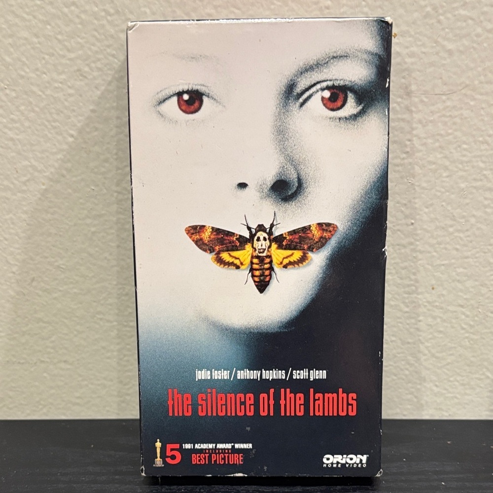 The Silence of the Lambs VHS Tape - Black